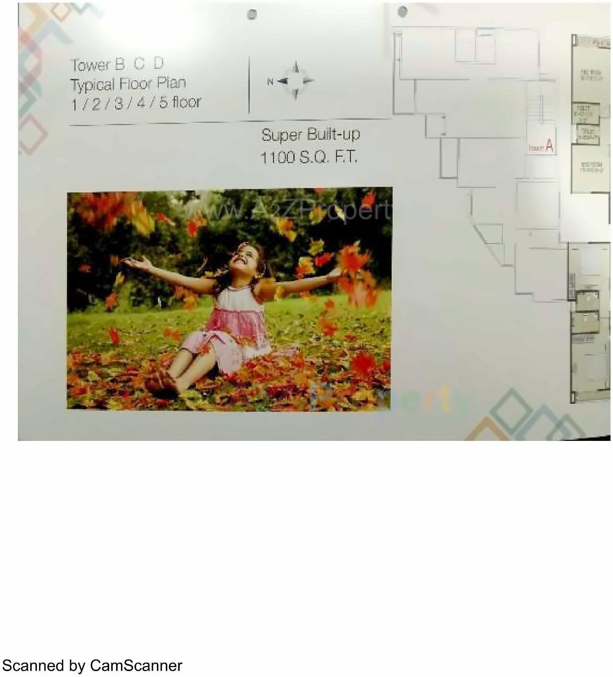 Layout of real estate project Shree Hari located at Maneja, Vadodara, Gujarat