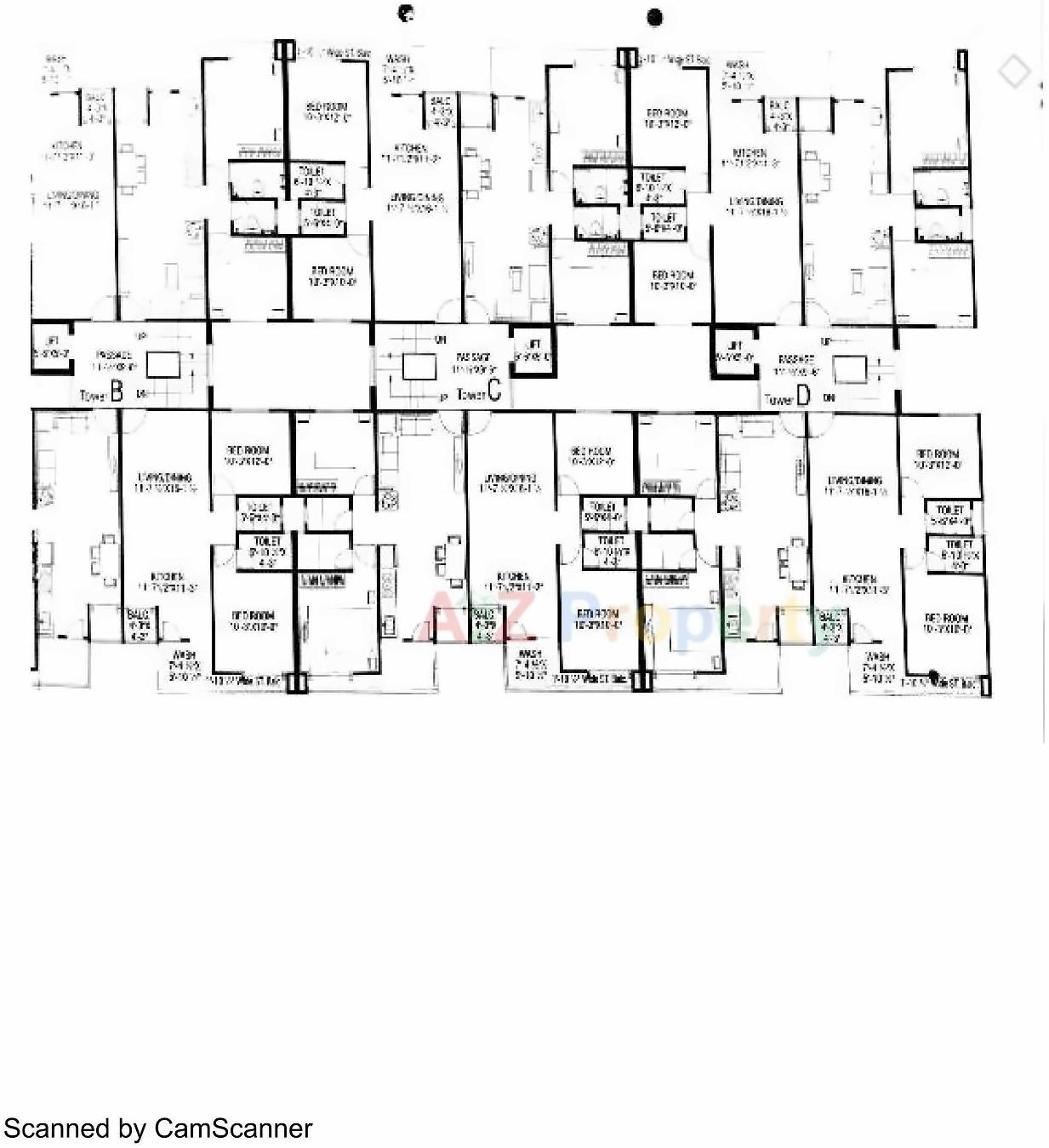 Layout of real estate project Shree Hari located at Maneja, Vadodara, Gujarat