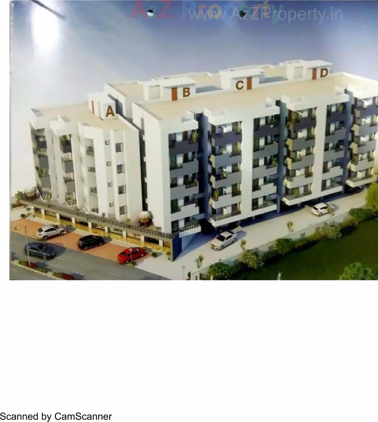 3D Elevation of real estate project Shree Hari located at Maneja, Vadodara, Gujarat