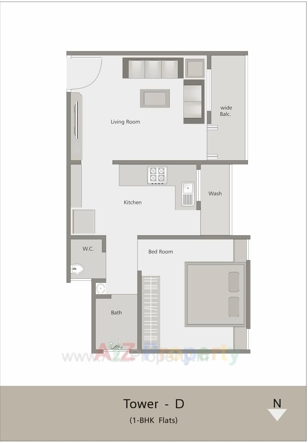 Layout of real estate project Shree Harikrishna Resicom located at Sayajipura, Vadodara, Gujarat