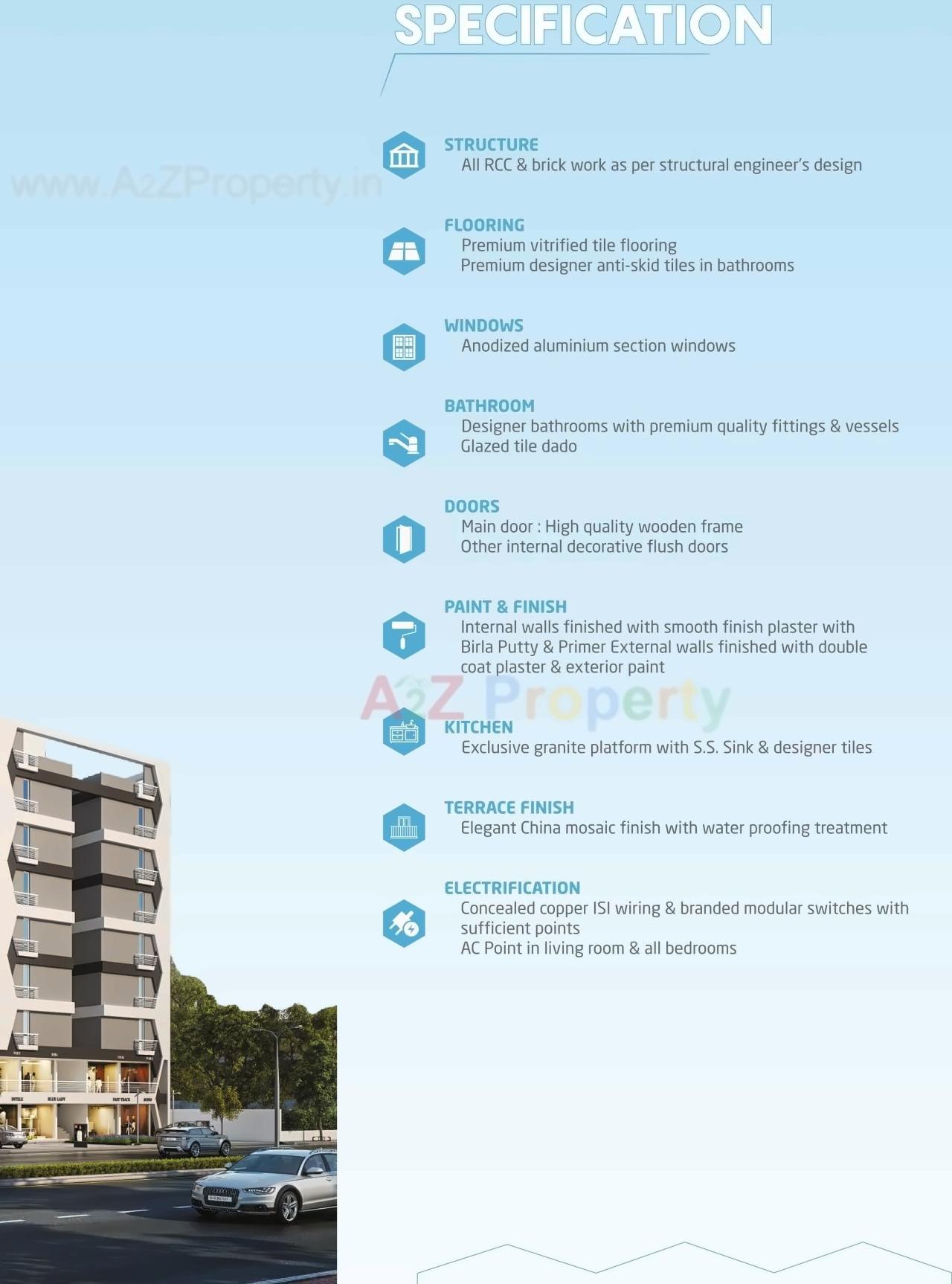  of real estate project Shree Kapileshwar Dwelling located at Sayajipura, Vadodara, Gujarat