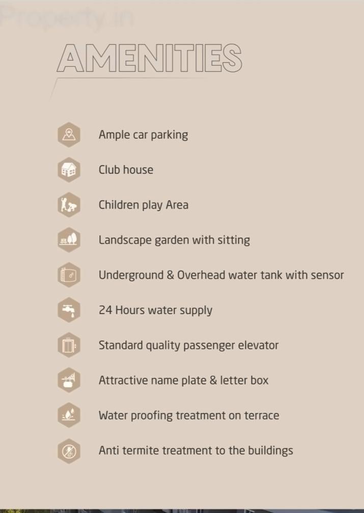 Amenities of Shree Kapileshwar Dwelling