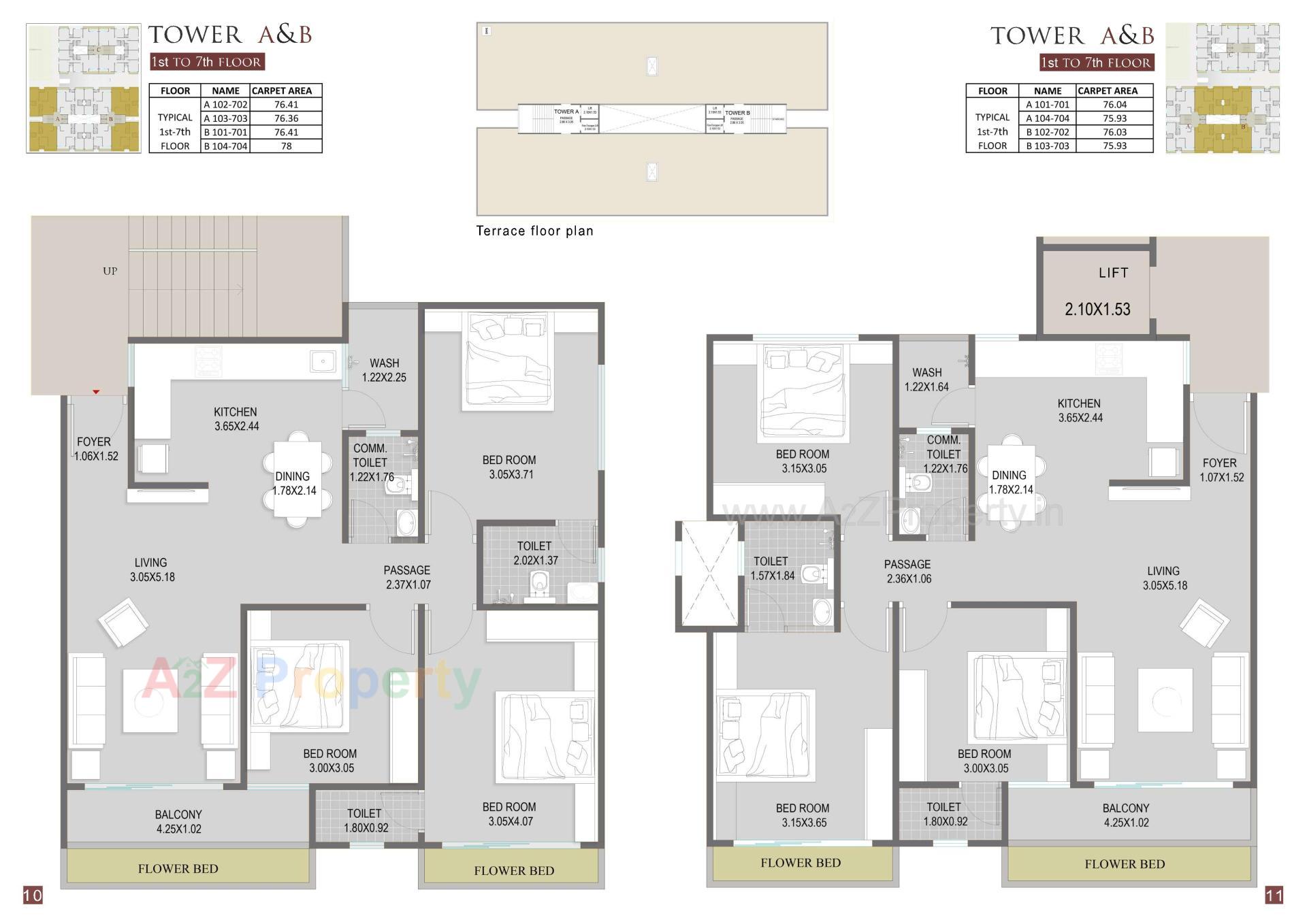 Layout of real estate project Shree Niwas located at Makarpura, Vadodara, Gujarat