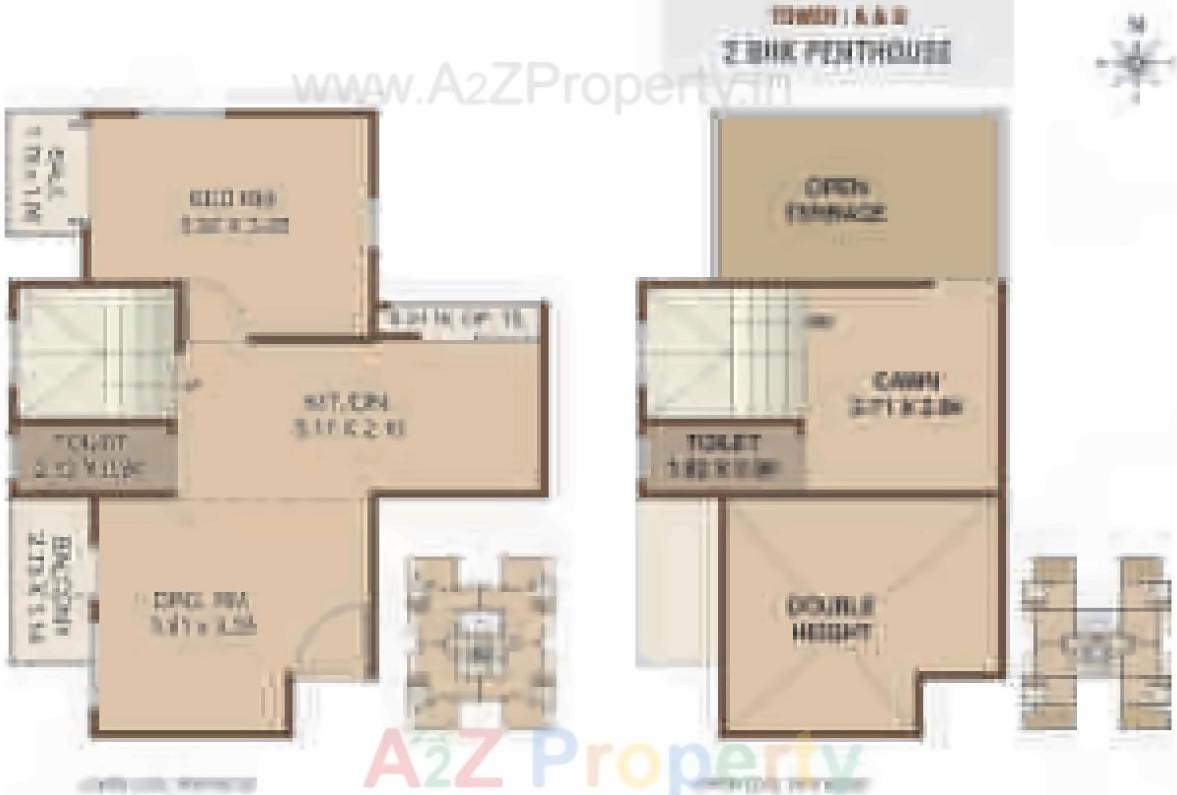 Layout of real estate project Shree Radhe Shyam Avenue located at Bhayli, Vadodara, Gujarat
