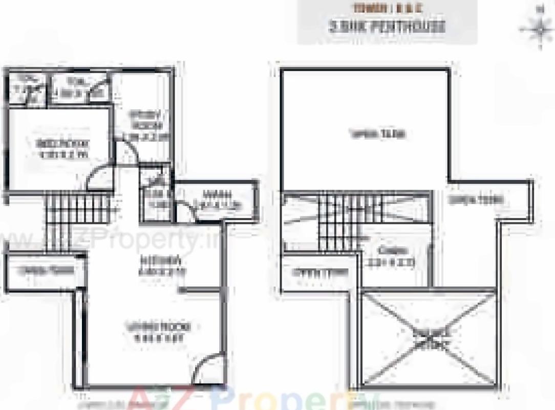 Layout of real estate project Shree Radhe Shyam Avenue located at Bhayli, Vadodara, Gujarat