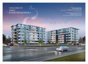 Elevation of real estate project Shree Radhe Shyam Edifice located at Saiyad-vasana, Vadodara, Gujarat