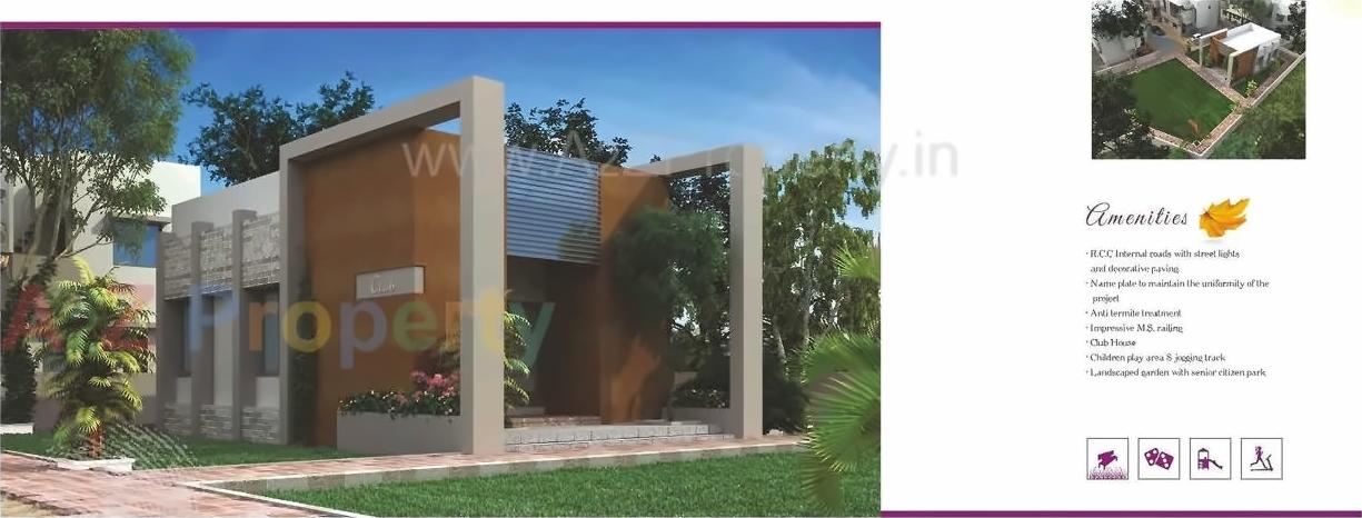 3D Elevation of real estate project Shree Rangam Revel located at Sayajipura, Vadodara, Gujarat