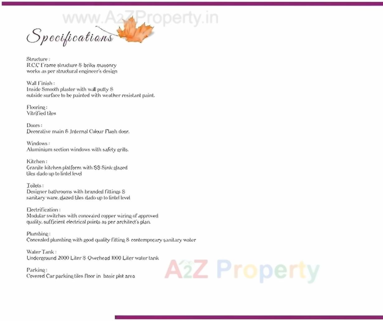 Project Specifications