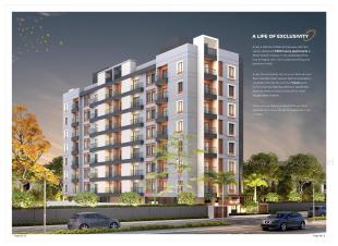Elevation of real estate project Shree Satyam Galaxy located at Harni, Vadodara, Gujarat