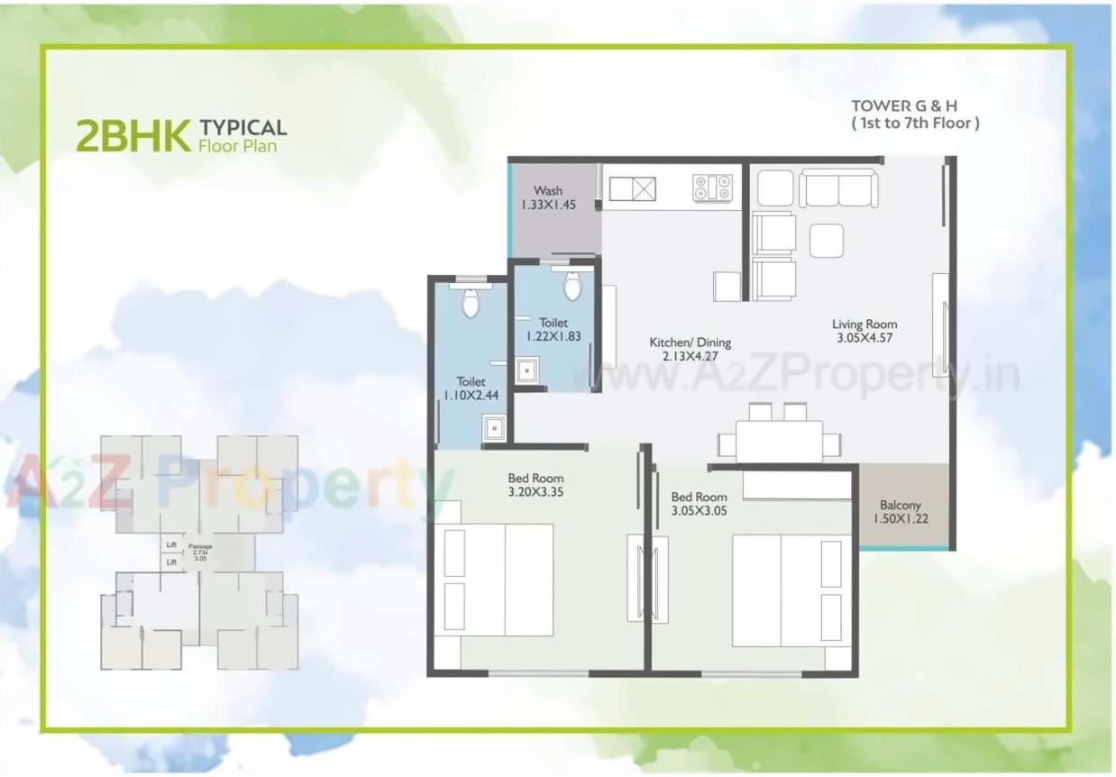 Layout of real estate project Shree Siddheshwar Habitat located at Tarsali, Vadodara, Gujarat