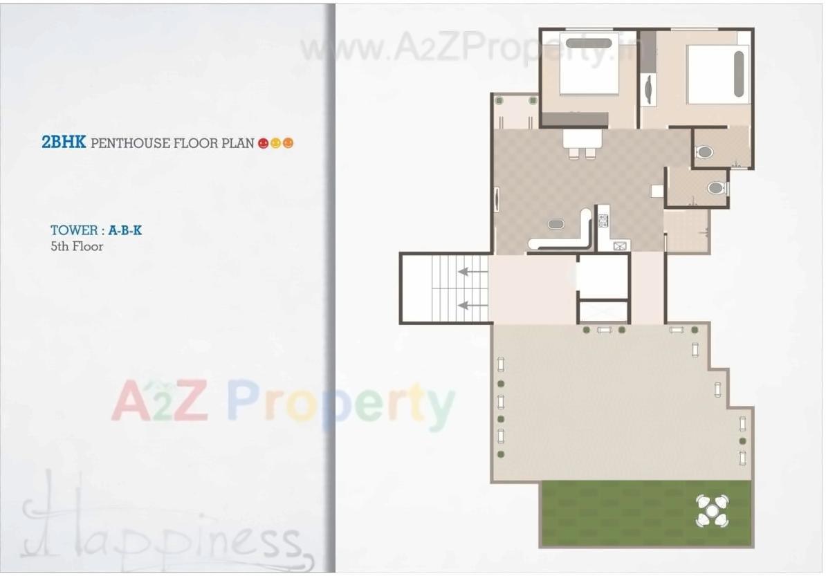 Layout of real estate project Shree Siddheshwar Happiness located at Kapurai, Vadodara, Gujarat
