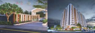 Elevation of real estate project Shree Siddheshwar Happylife located at Vadsar, Vadodara, Gujarat