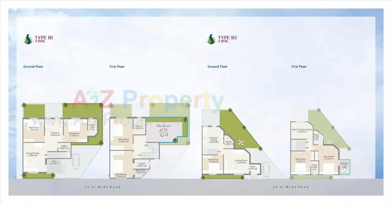 Layout of real estate project Shree Siddheshwar Hari located at Tarsali, Vadodara, Gujarat