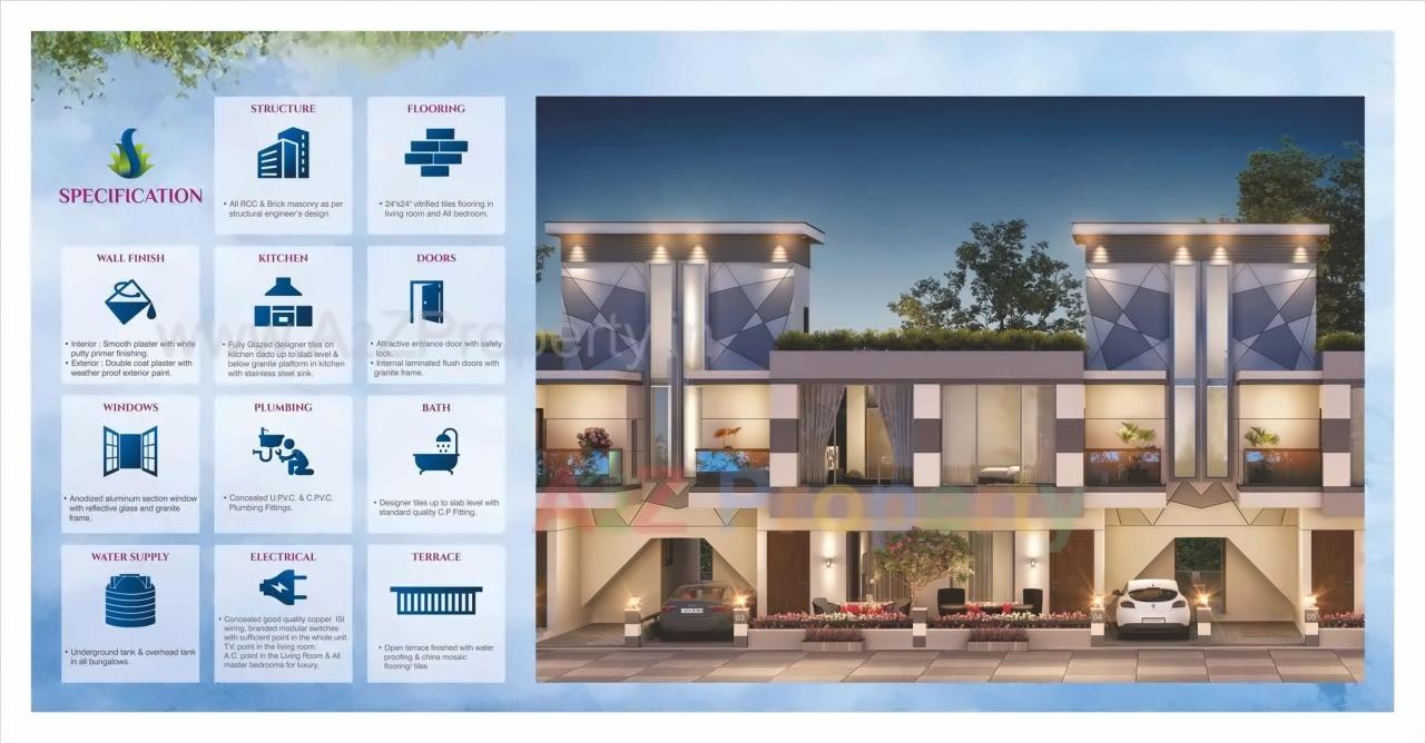  of real estate project Shree Siddheshwar Hari located at Tarsali, Vadodara, Gujarat