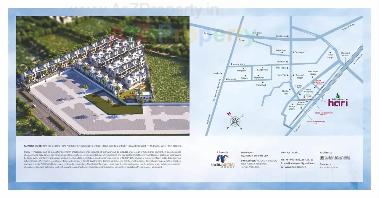  of real estate project Shree Siddheshwar Hari located at Tarsali, Vadodara, Gujarat