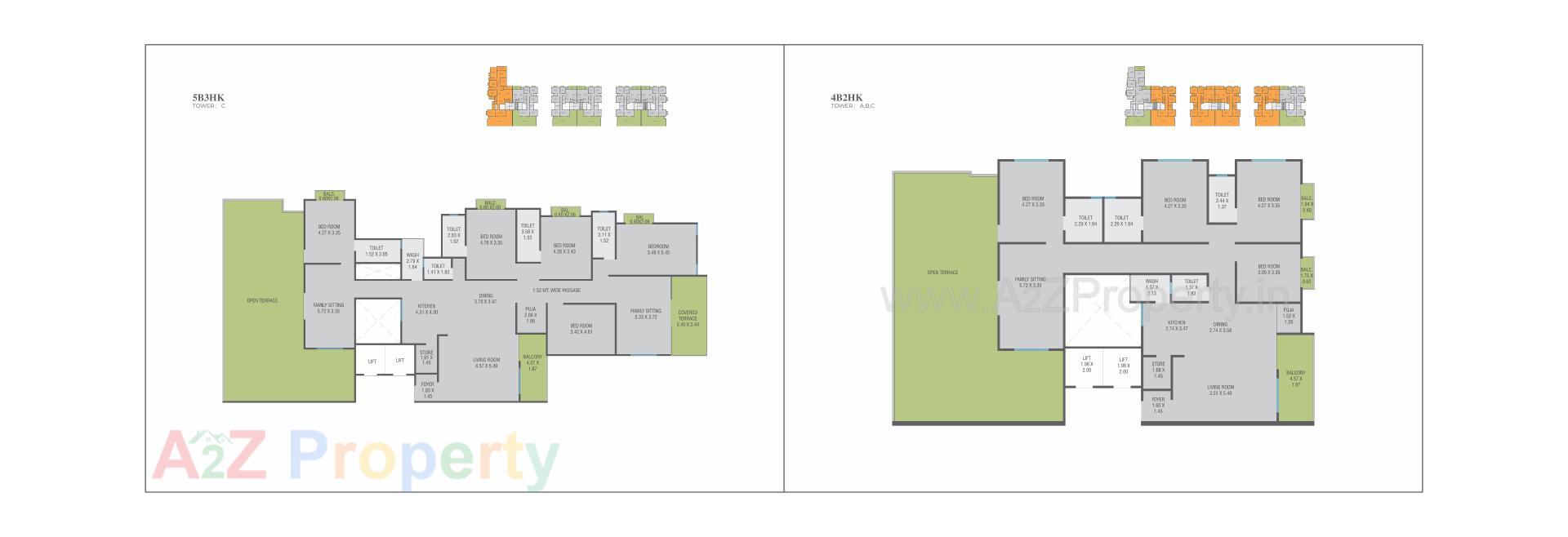 Layout of real estate project Shree Siddheshwar Havelock located at Sama, Vadodara, Gujarat