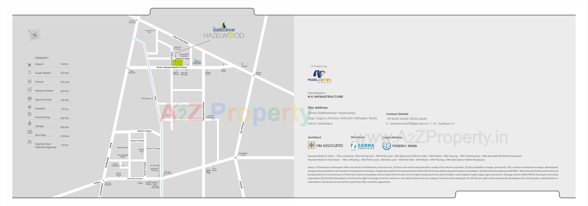  of real estate project Shree Siddheshwar Hazelwood located at Vadod, Vadodara, Gujarat