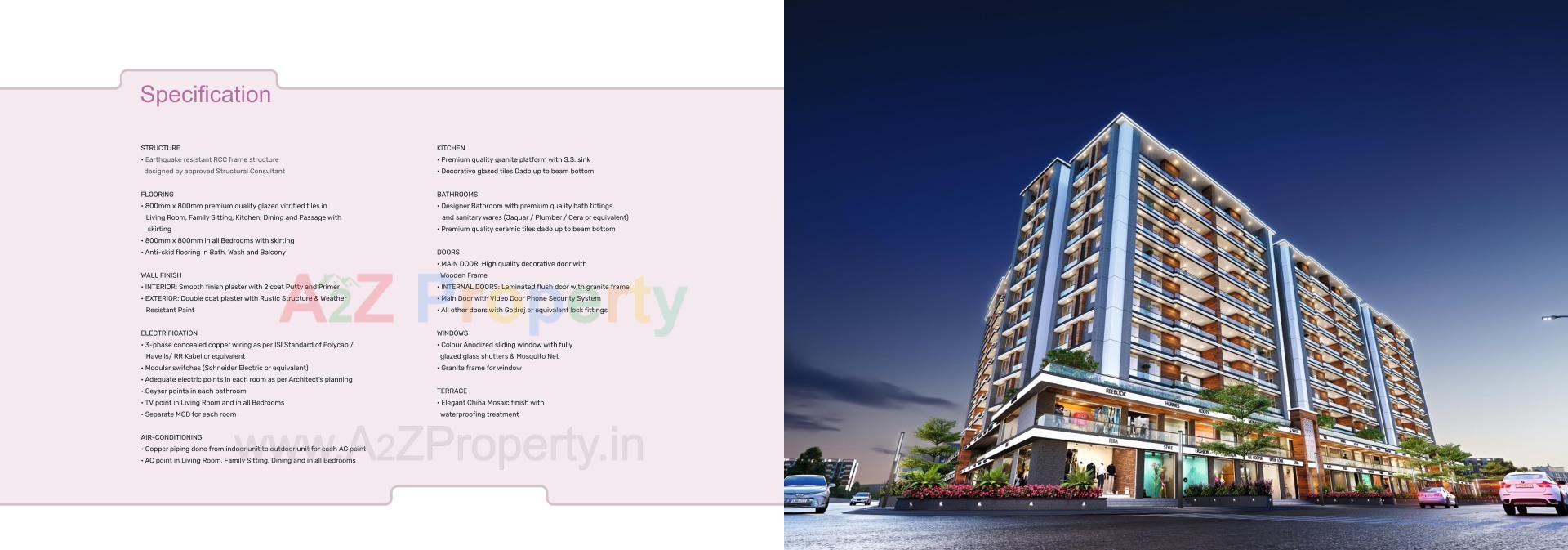  of real estate project Shree Siddheshwar Hazelwood located at Vadod, Vadodara, Gujarat