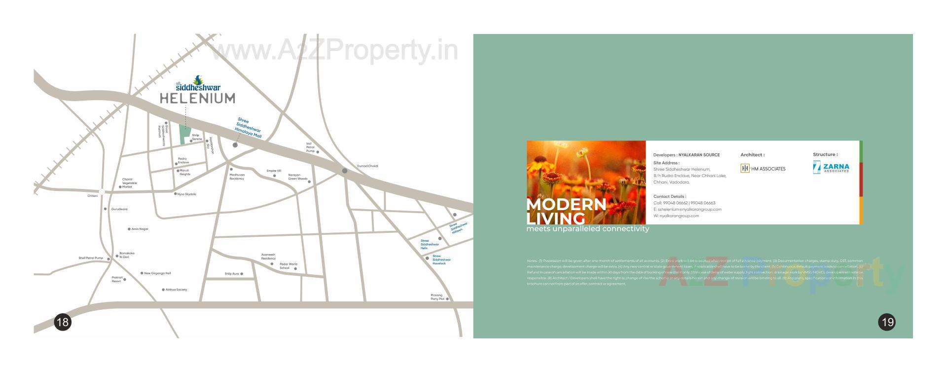  of real estate project Shree Siddheshwar Helenium located at Chhani, Vadodara, Gujarat