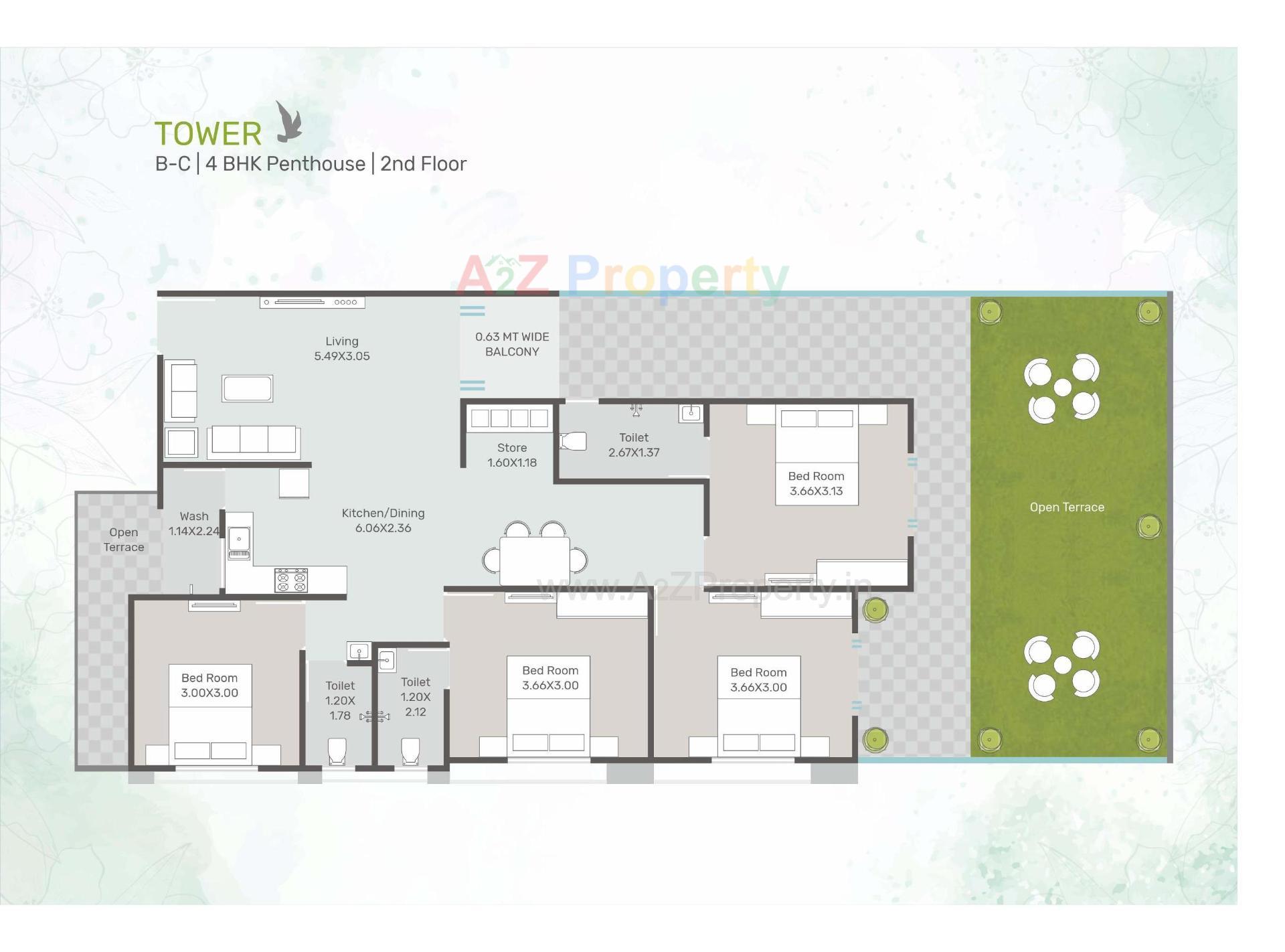 Layout of real estate project Shree Siddheshwar Heliconia located at Danteshwar, Vadodara, Gujarat