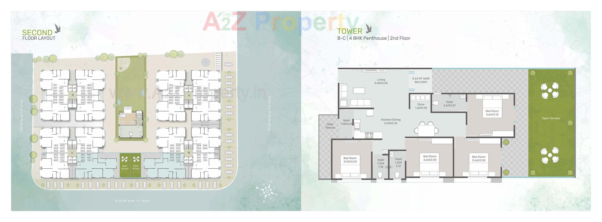 Layout of real estate project Shree Siddheshwar Heliconia located at Danteshwar, Vadodara, Gujarat