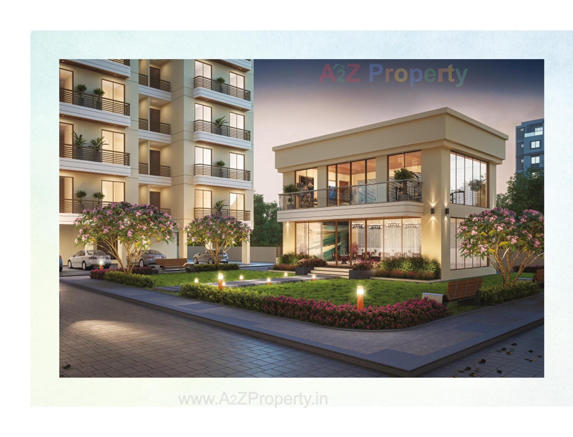 3D Elevation of real estate project Shree Siddheshwar Highdeck located at Harni, Vadodara, Gujarat