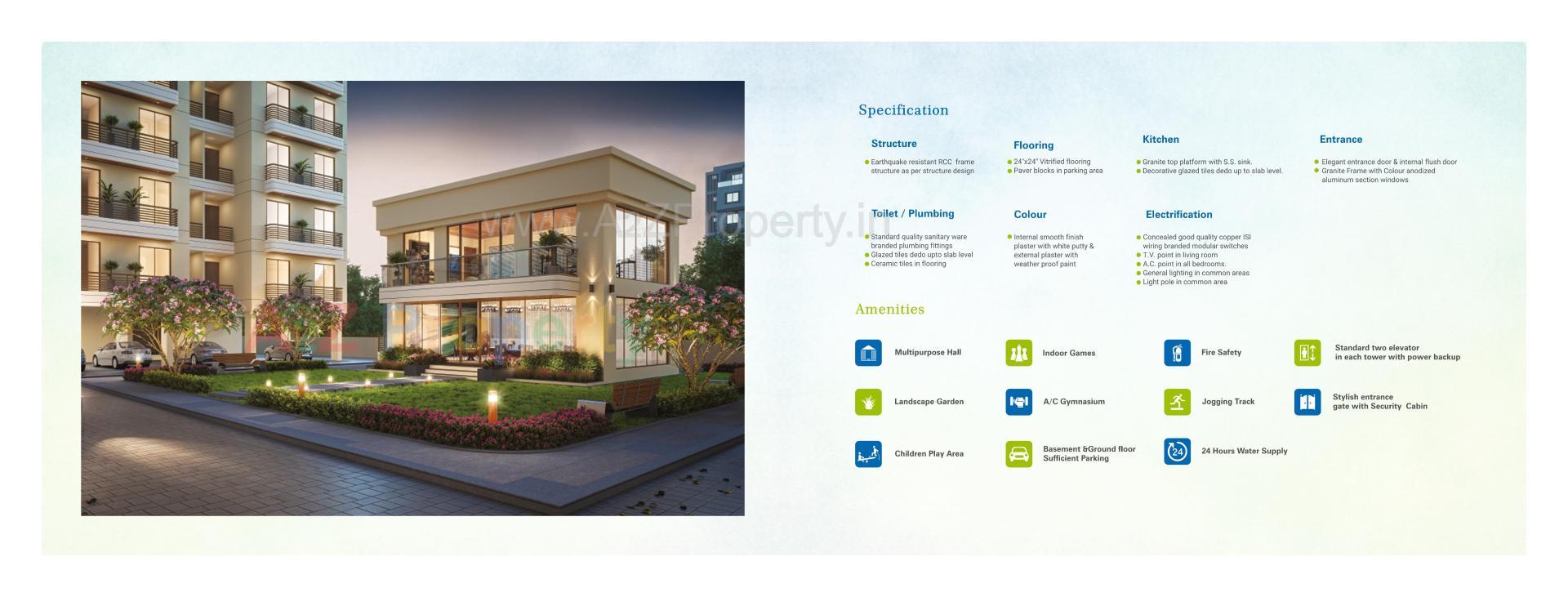  of real estate project Shree Siddheshwar Highdeck located at Harni, Vadodara, Gujarat