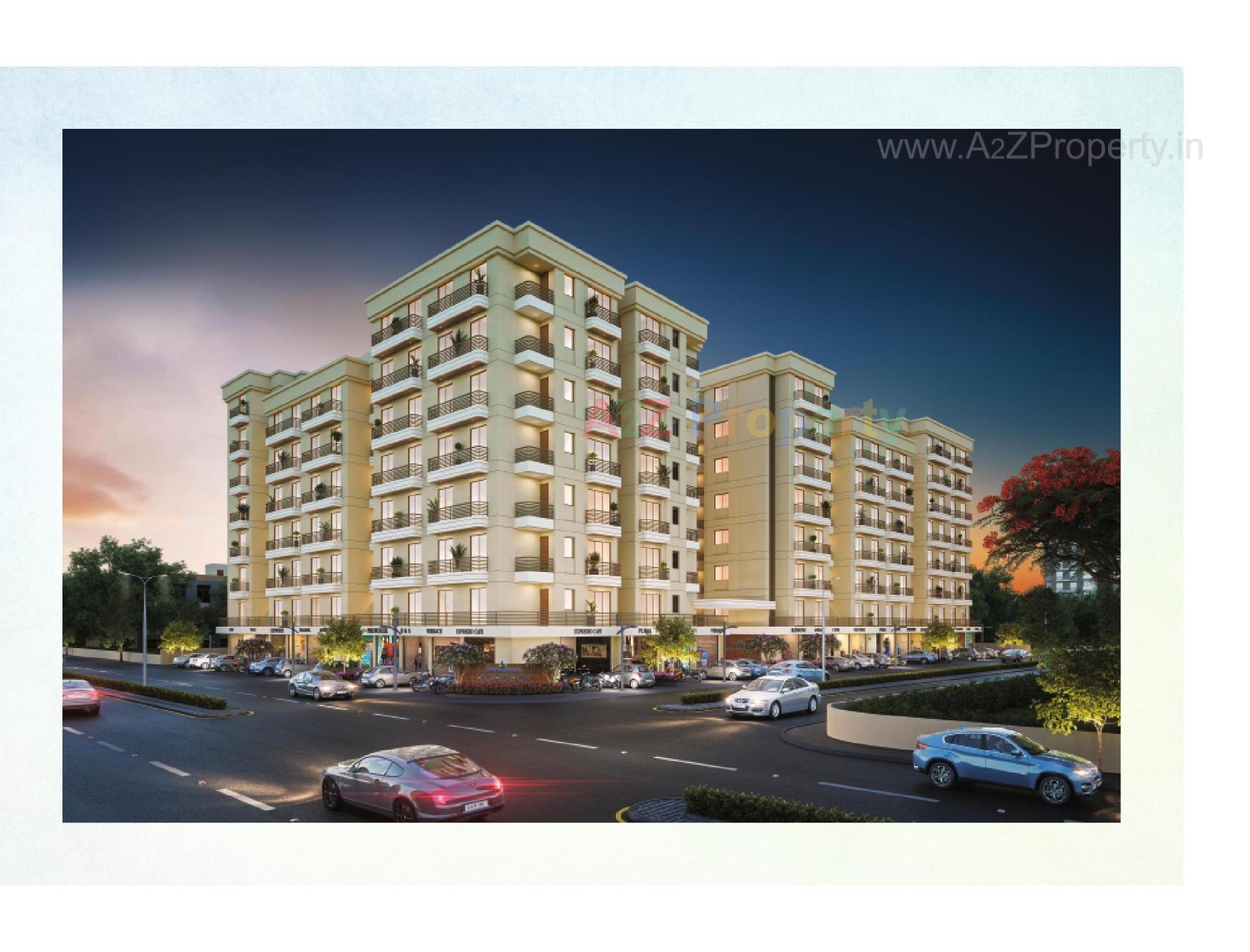 3D Elevation of real estate project Shree Siddheshwar Highdeck located at Harni, Vadodara, Gujarat