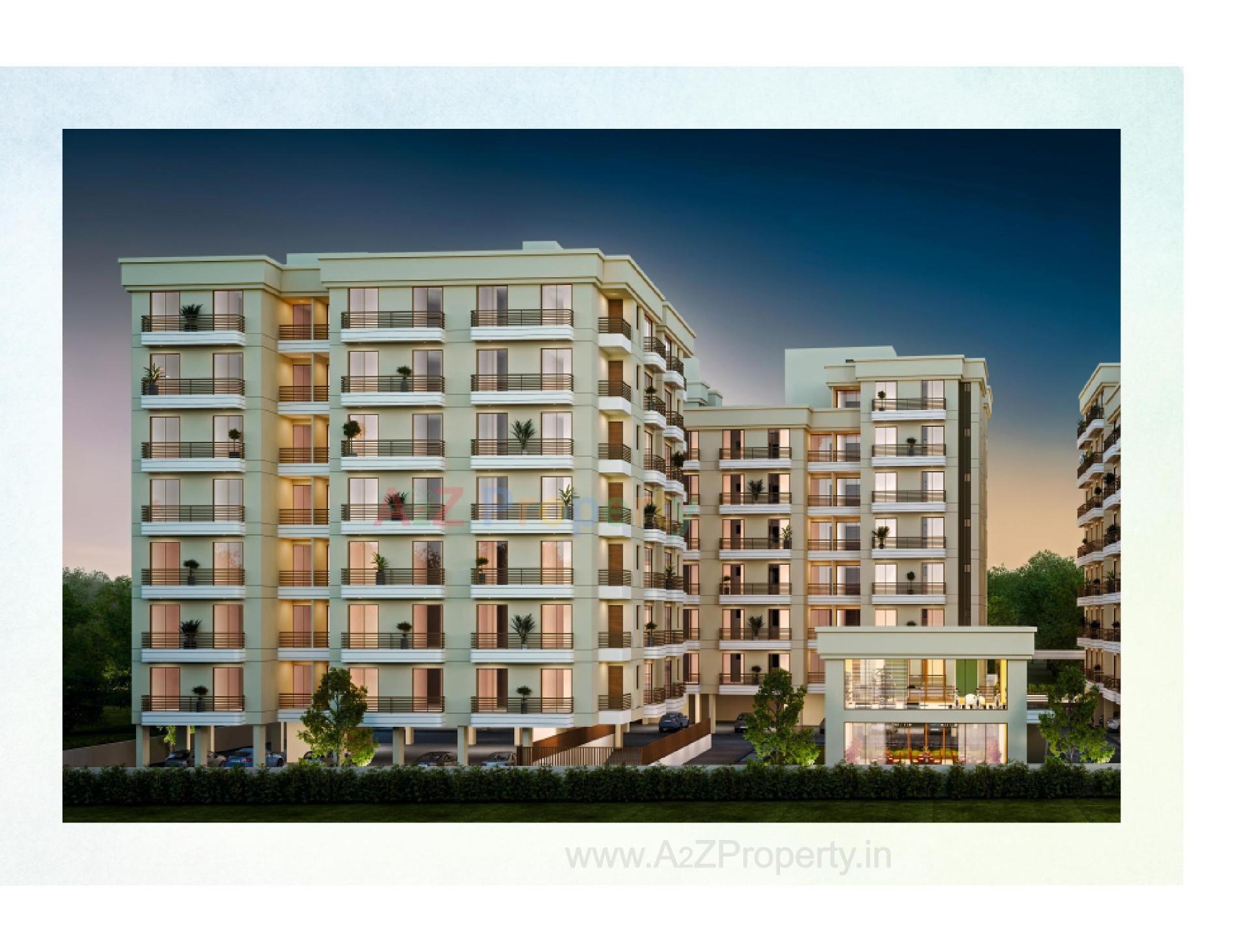 3D Elevation of real estate project Shree Siddheshwar Highdeck located at Harni, Vadodara, Gujarat