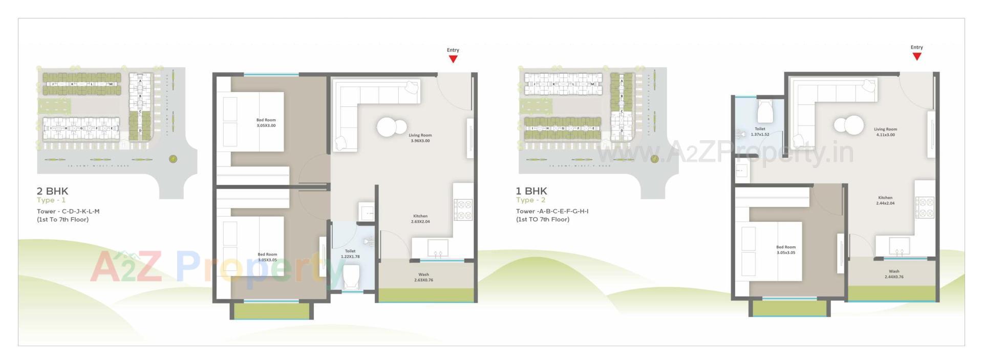 Layout of real estate project Shree Siddheshwar Hillstone located at Waghodia, Vadodara, Gujarat