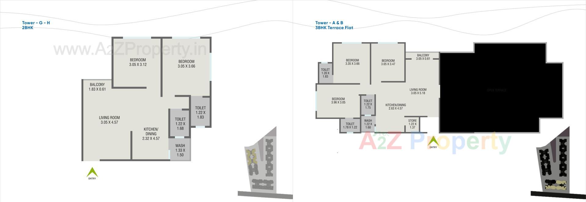Layout of real estate project Shree Siddheshwar Hilltown located at Vemali, Vadodara, Gujarat