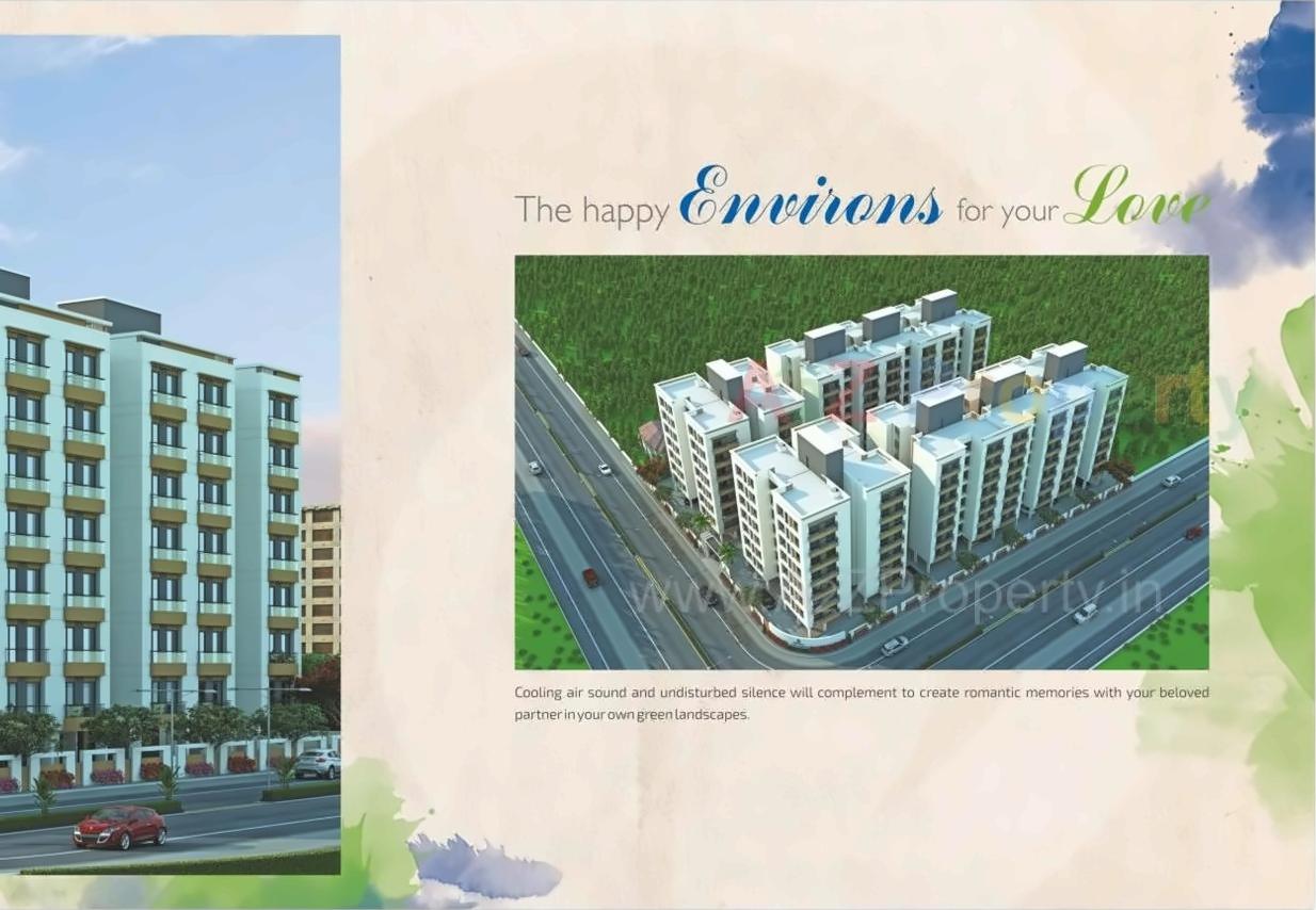 3D Elevation of real estate project Shree Siddheshwar Holiness located at Harni, Vadodara, Gujarat