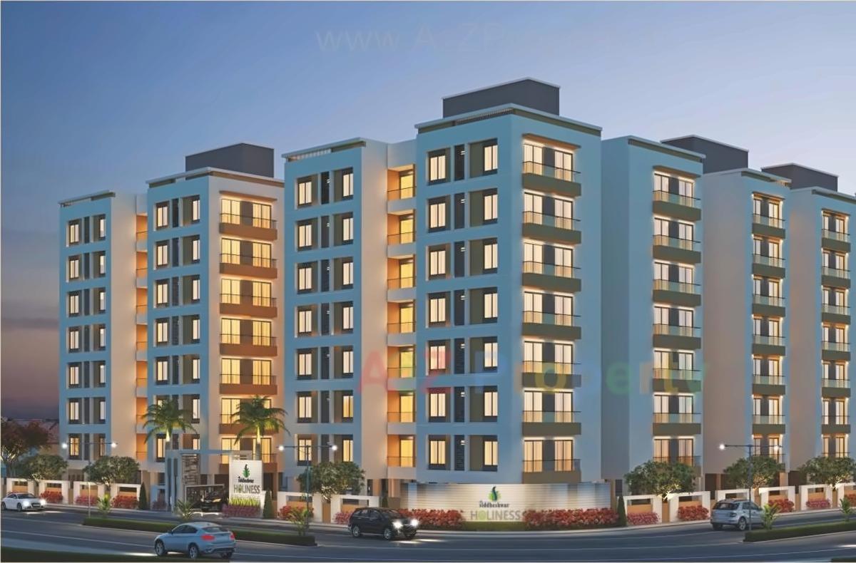 3D Elevation of real estate project Shree Siddheshwar Holiness located at Harni, Vadodara, Gujarat