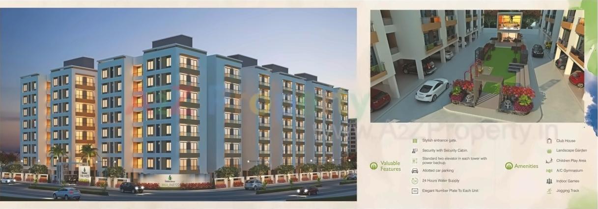 3D Elevation of real estate project Shree Siddheshwar Holiness located at Harni, Vadodara, Gujarat