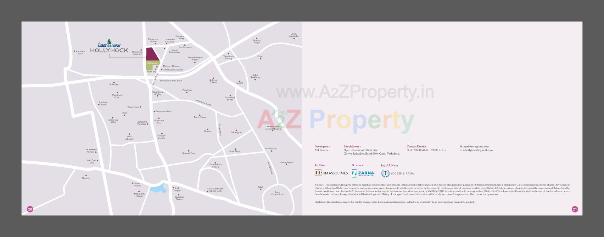  of real estate project Shree Siddheshwar Hollyhock located at Gorva, Vadodara, Gujarat