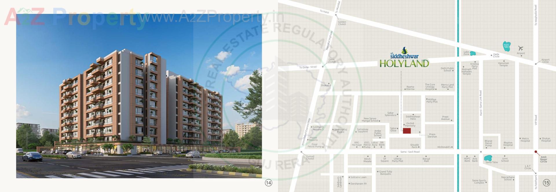  of real estate project Shree Siddheshwar Holyland located at Vemali, Vadodara, Gujarat