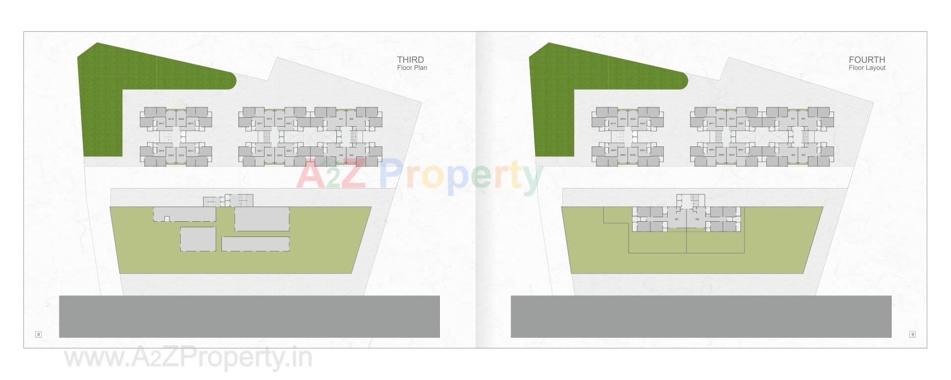 Layout of real estate project Shree Siddheshwar Hridayam located at Bhayli, Vadodara, Gujarat
