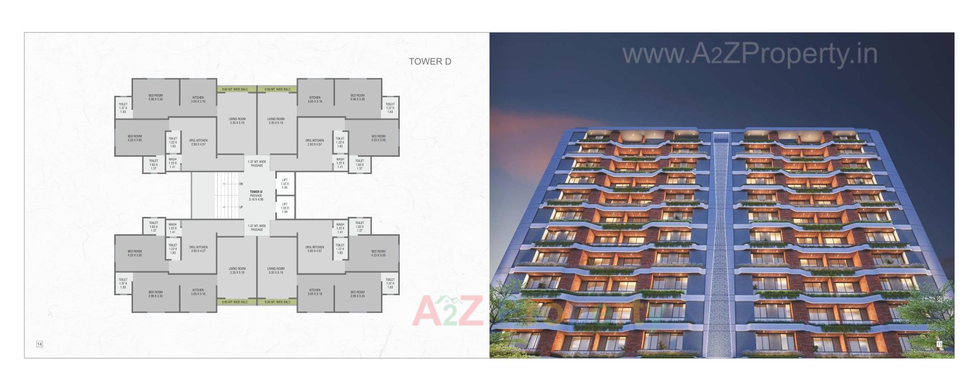 Layout of real estate project Shree Siddheshwar Hridayam located at Bhayli, Vadodara, Gujarat