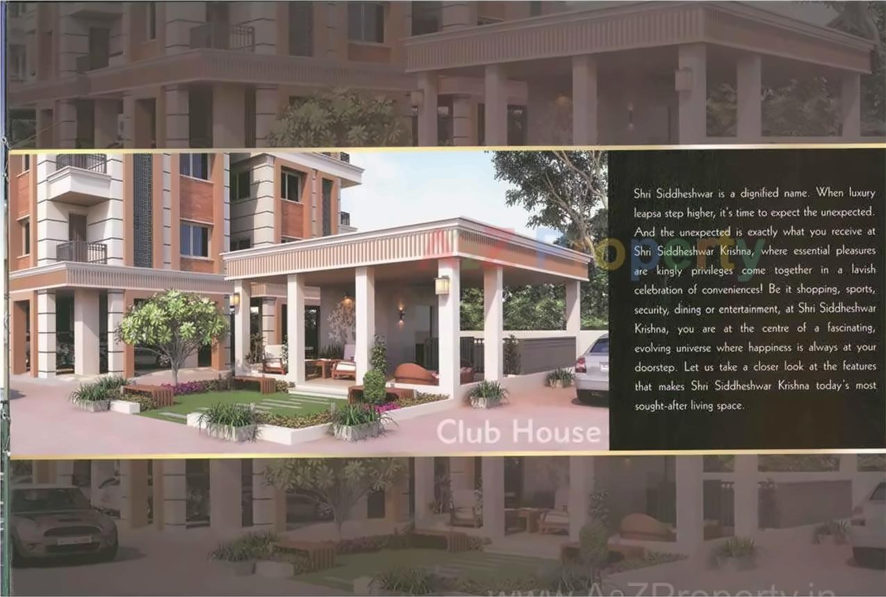 3D Elevation of real estate project Shree Siddheshwar Krishna located at Bhayli, Vadodara, Gujarat