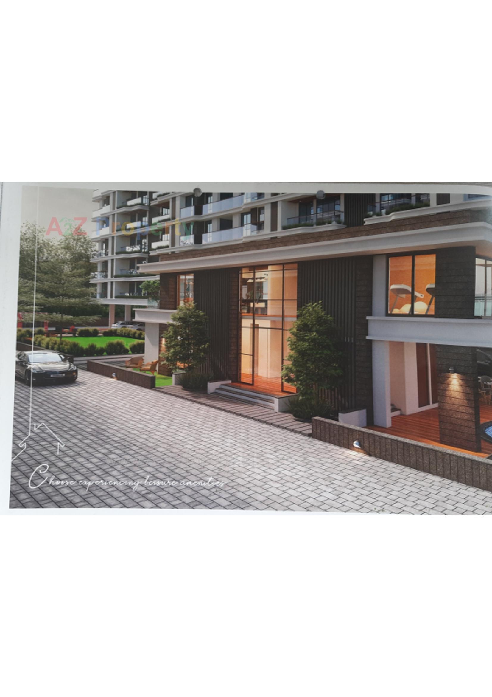 3D Elevation of real estate project Shree Siddheshwar Pacific located at Harni, Vadodara, Gujarat