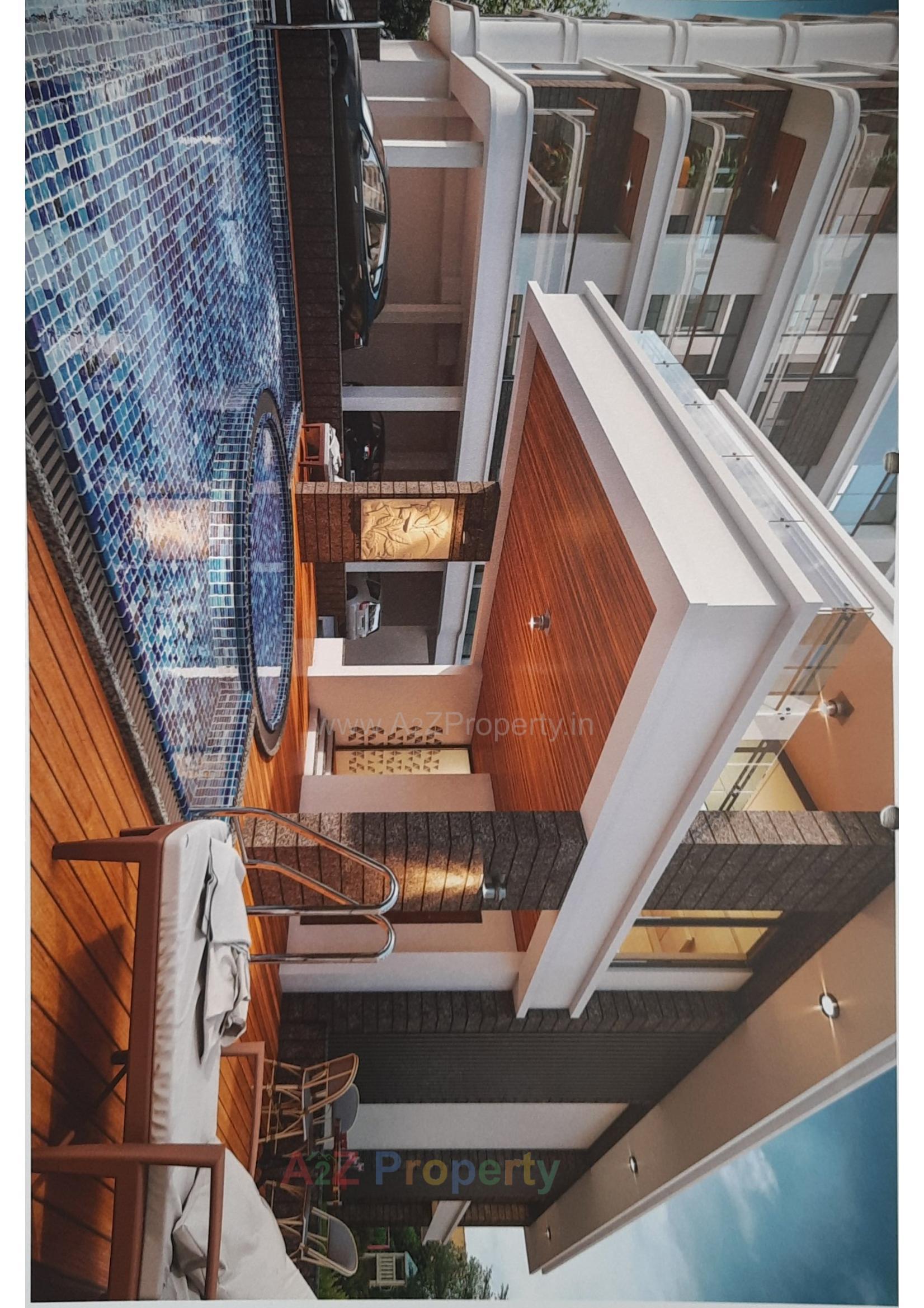 3D Elevation of real estate project Shree Siddheshwar Pacific located at Harni, Vadodara, Gujarat