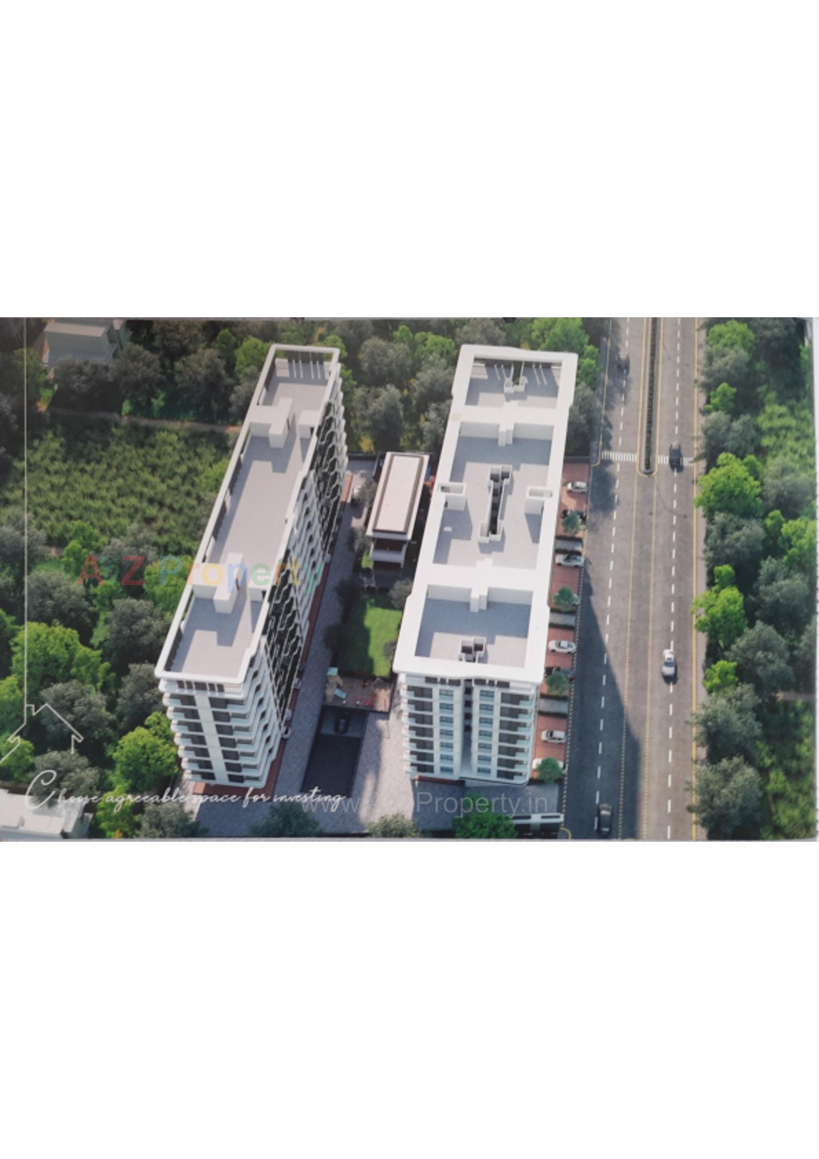 3D Elevation of real estate project Shree Siddheshwar Pacific located at Harni, Vadodara, Gujarat