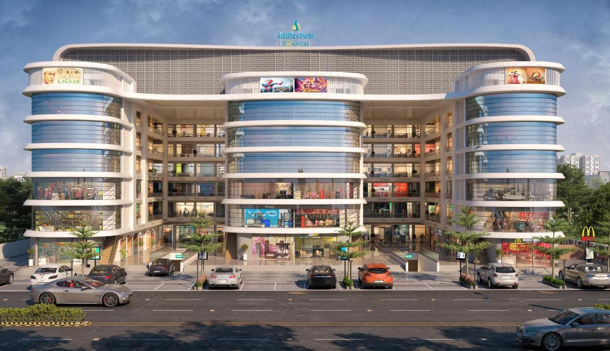 Elevation 30 of real estate project Shree Siddheshwar Paradise located at Harni, Vadodara, Gujarat