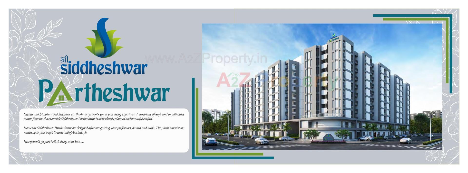 3D Elevation of real estate project Shree Siddheshwarheshwar located at Kasba, Vadodara, Gujarat