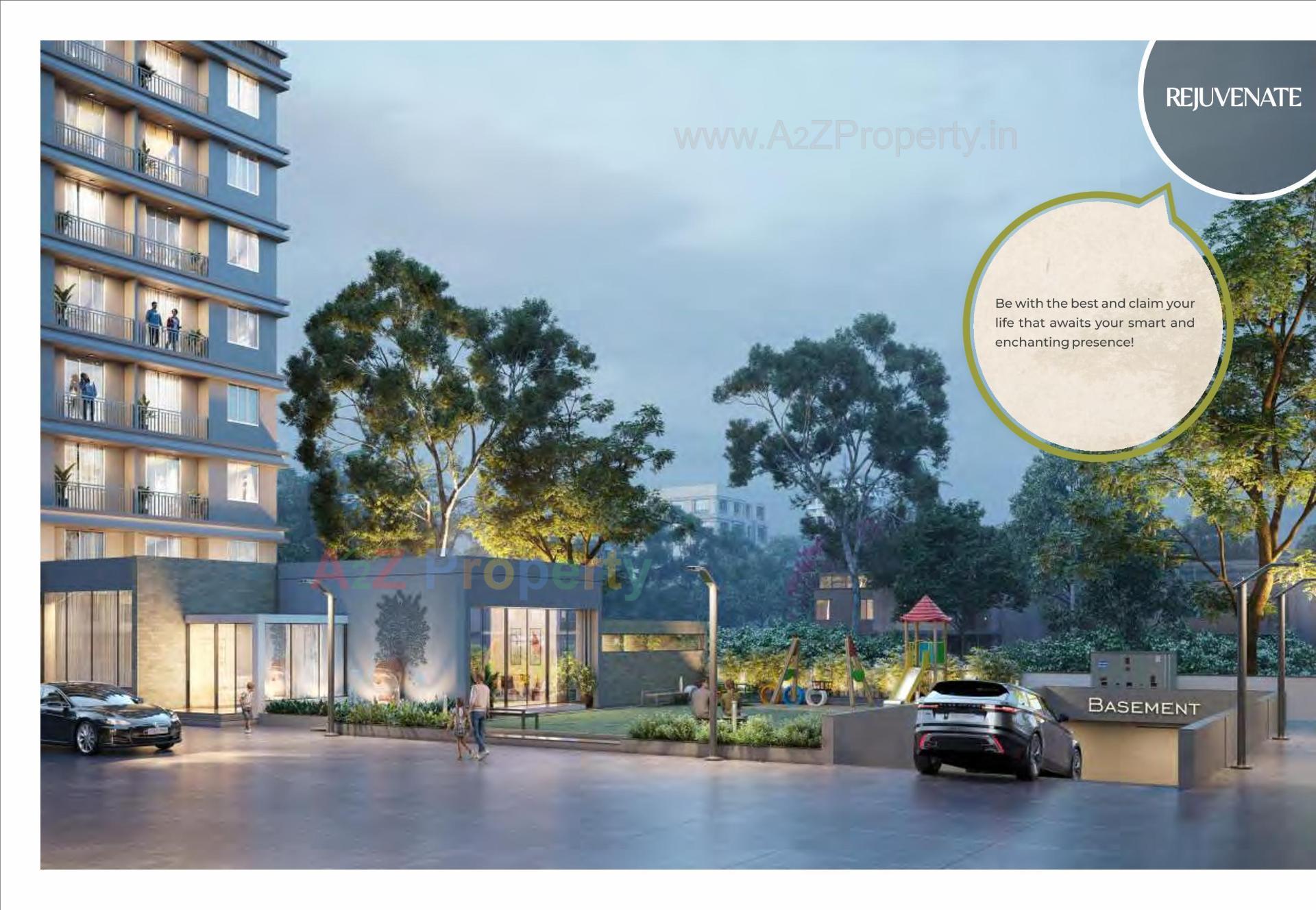 3D Elevation of real estate project Shree Siddheshwar Pride located at Bapod, Vadodara, Gujarat