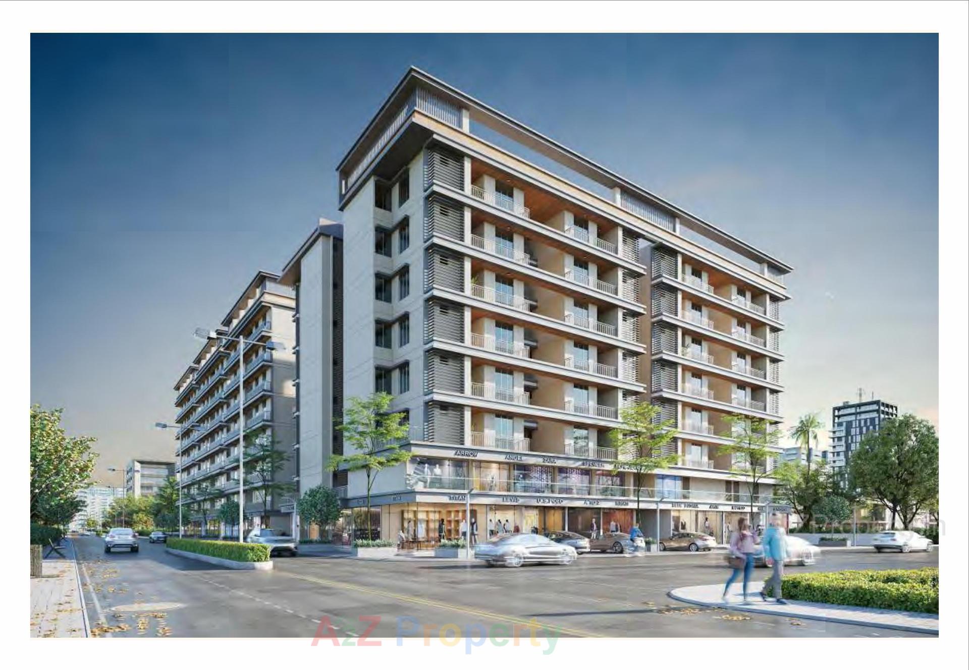 3D Elevation of real estate project Shree Siddheshwar Pride located at Bapod, Vadodara, Gujarat