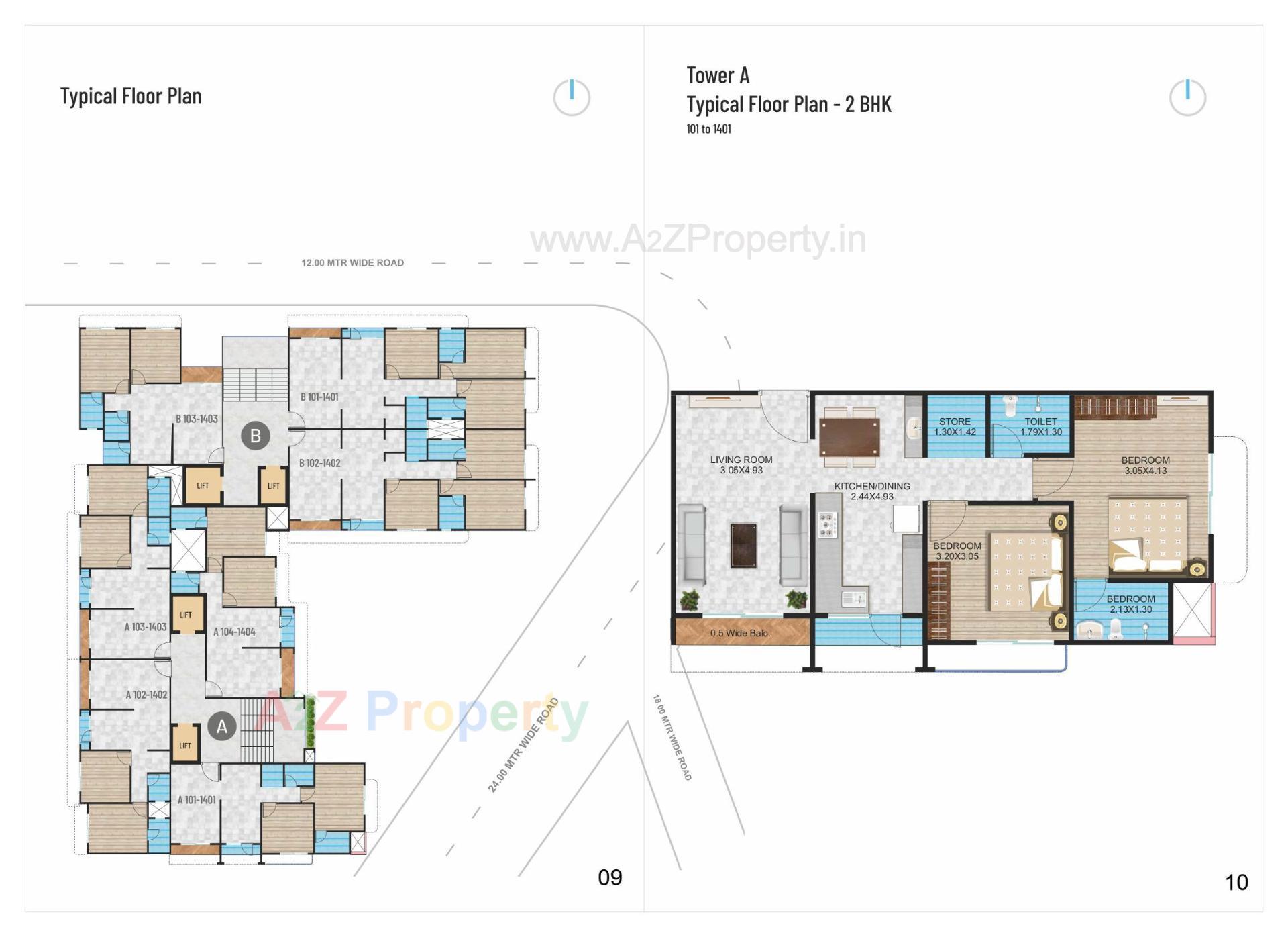 Layout of real estate project Shree Siddheshwaray Platinum located at Chhani, Vadodara, Gujarat