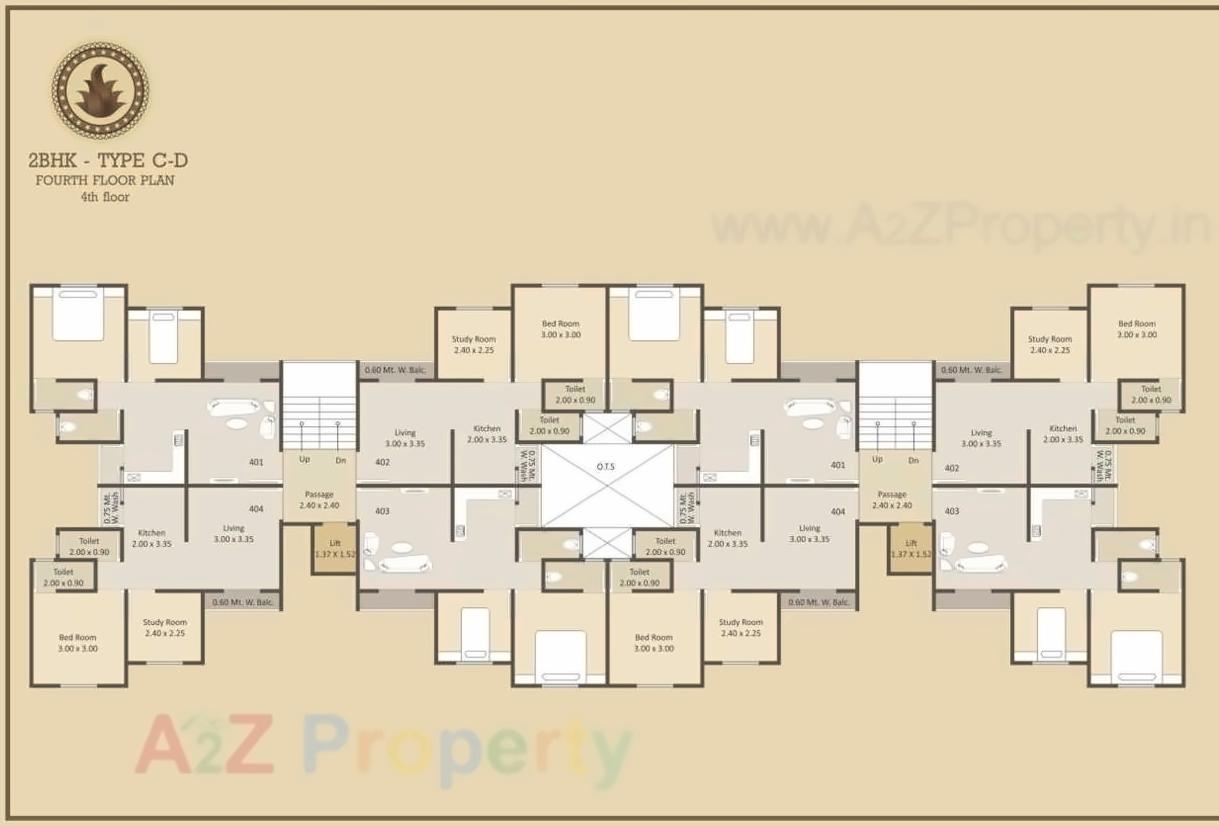Layout of real estate project Shree Siddheshwer Happy Homes located at Harni, Vadodara, Gujarat