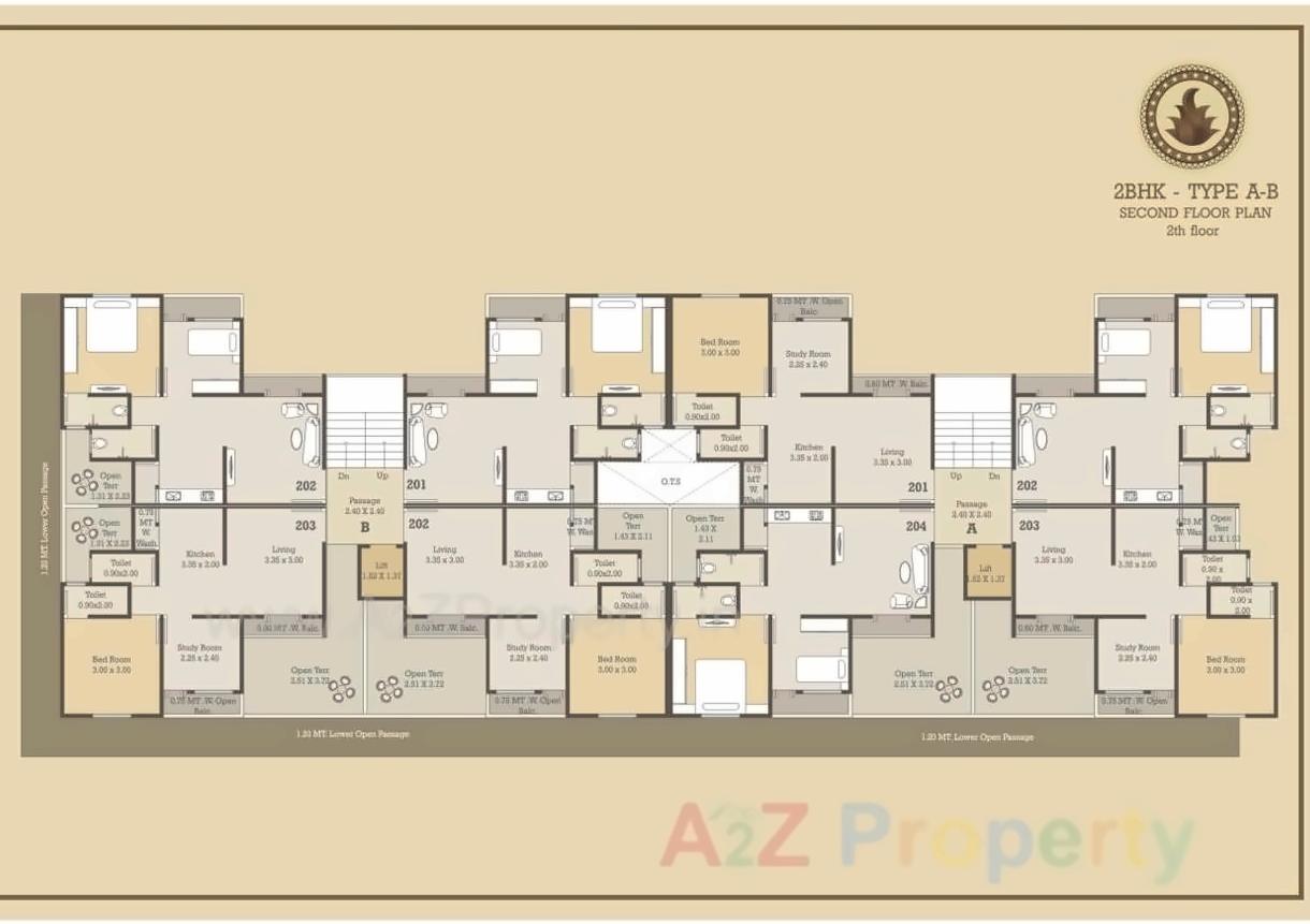 Layout of real estate project Shree Siddheshwer Happy Homes located at Harni, Vadodara, Gujarat