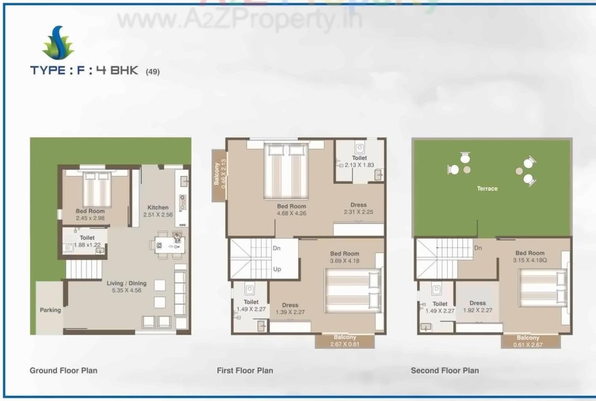 Layout of real estate project Shree Siddheshwer Holy Home located at Sayajipura, Vadodara, Gujarat